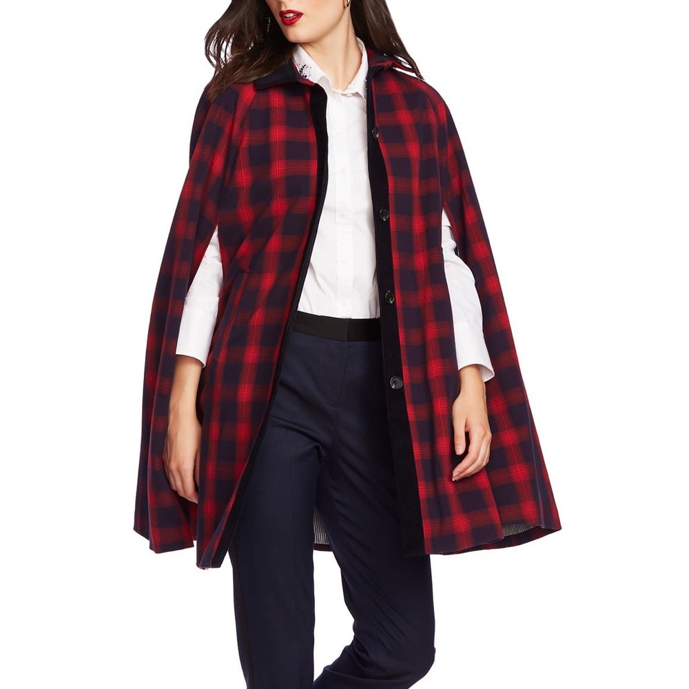 Court & Row Cape Coat